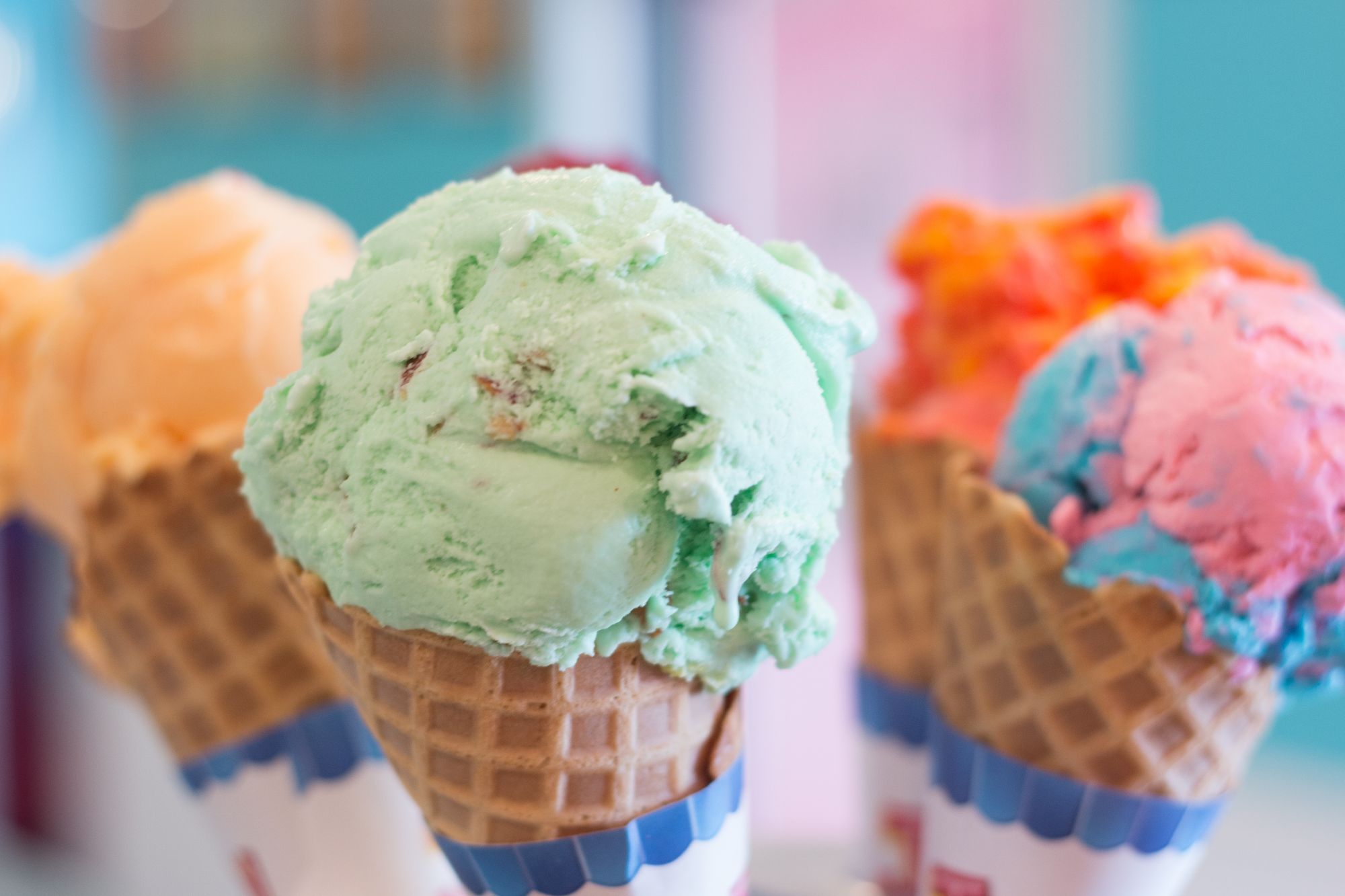 traditional hard ice cream